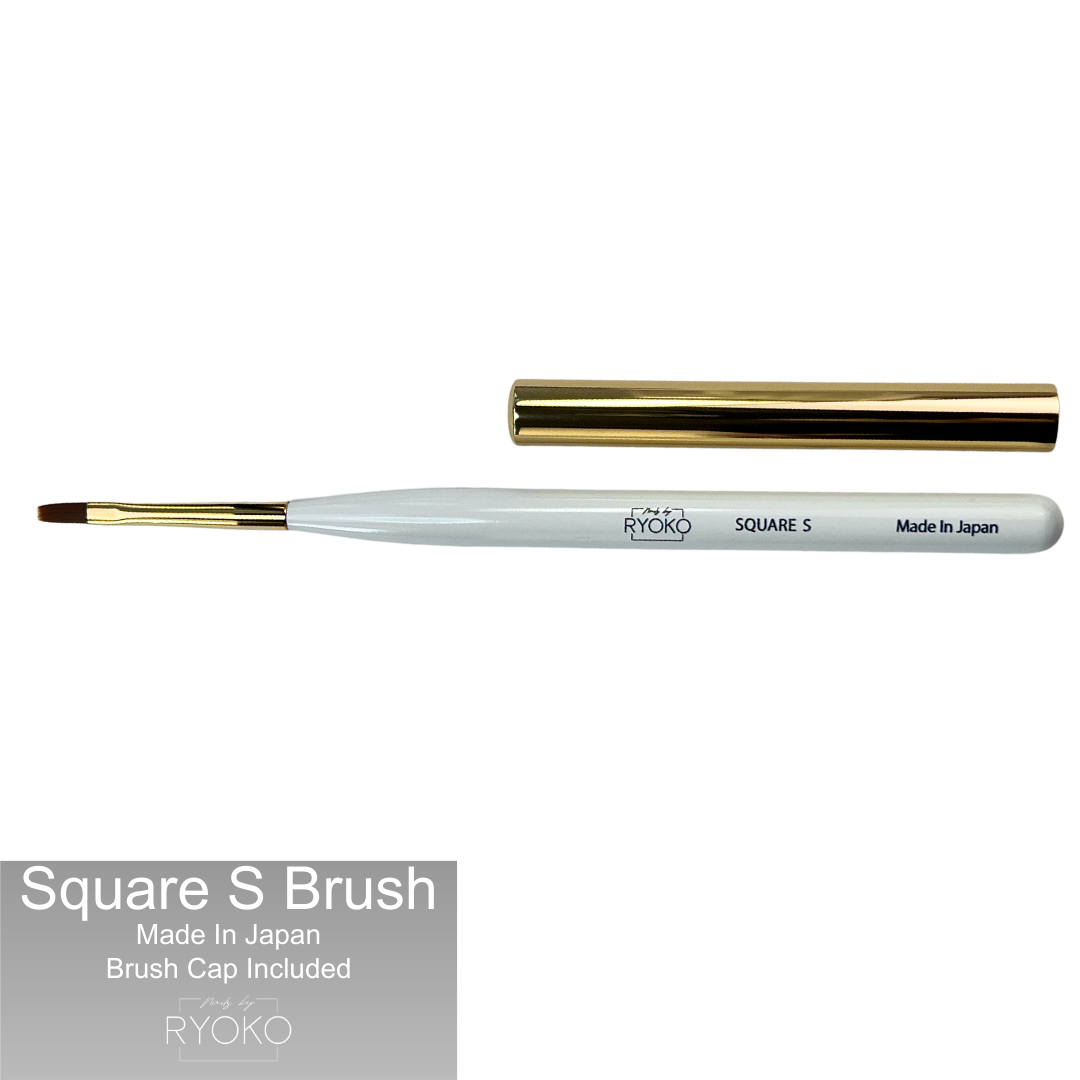 RYOKO Nail Art Brush / SQUARE S